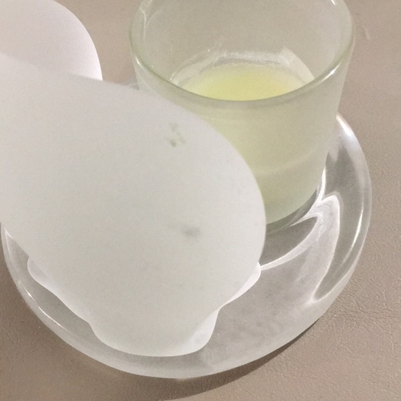 PartyLite glass candle holder - Picture 4 of 4